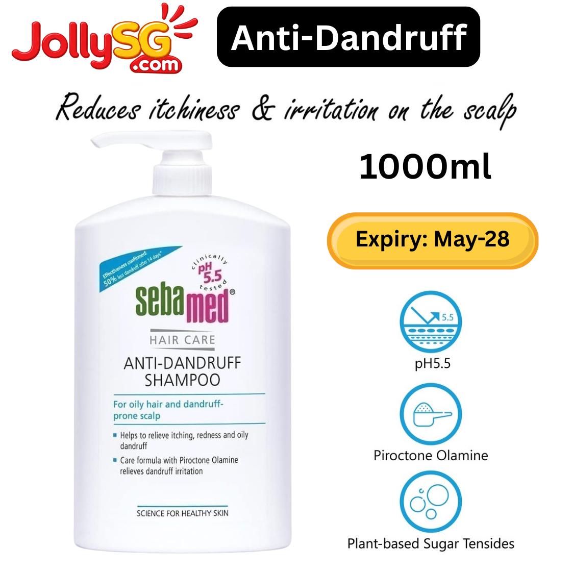 SEBAMED Anti-dandruff shampoo 1L | Jollysg.com