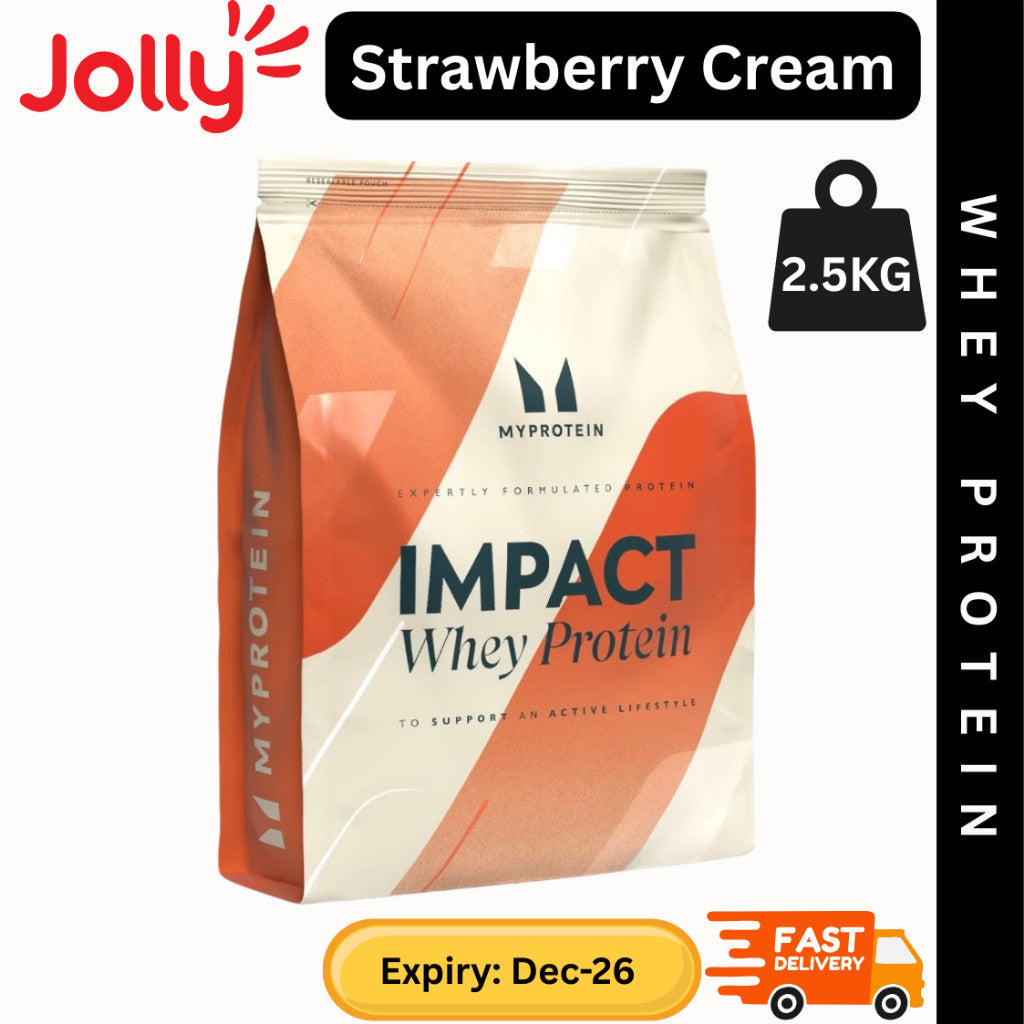 Myprotein Impact Whey, Whey Protein Powder 1kg 2.5kg | Jollysg.com