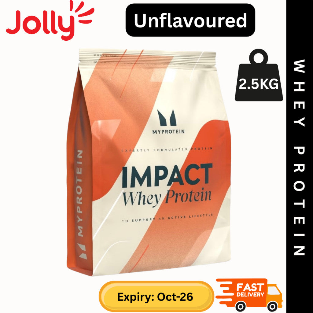 Myprotein Impact Whey, Whey Protein Powder 1kg 2.5kg | Jollysg.com