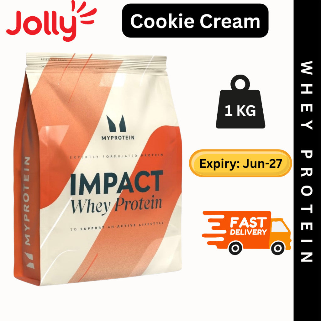 Myprotein Impact Whey, Whey Protein Powder 1kg 2.5kg | Jollysg.com