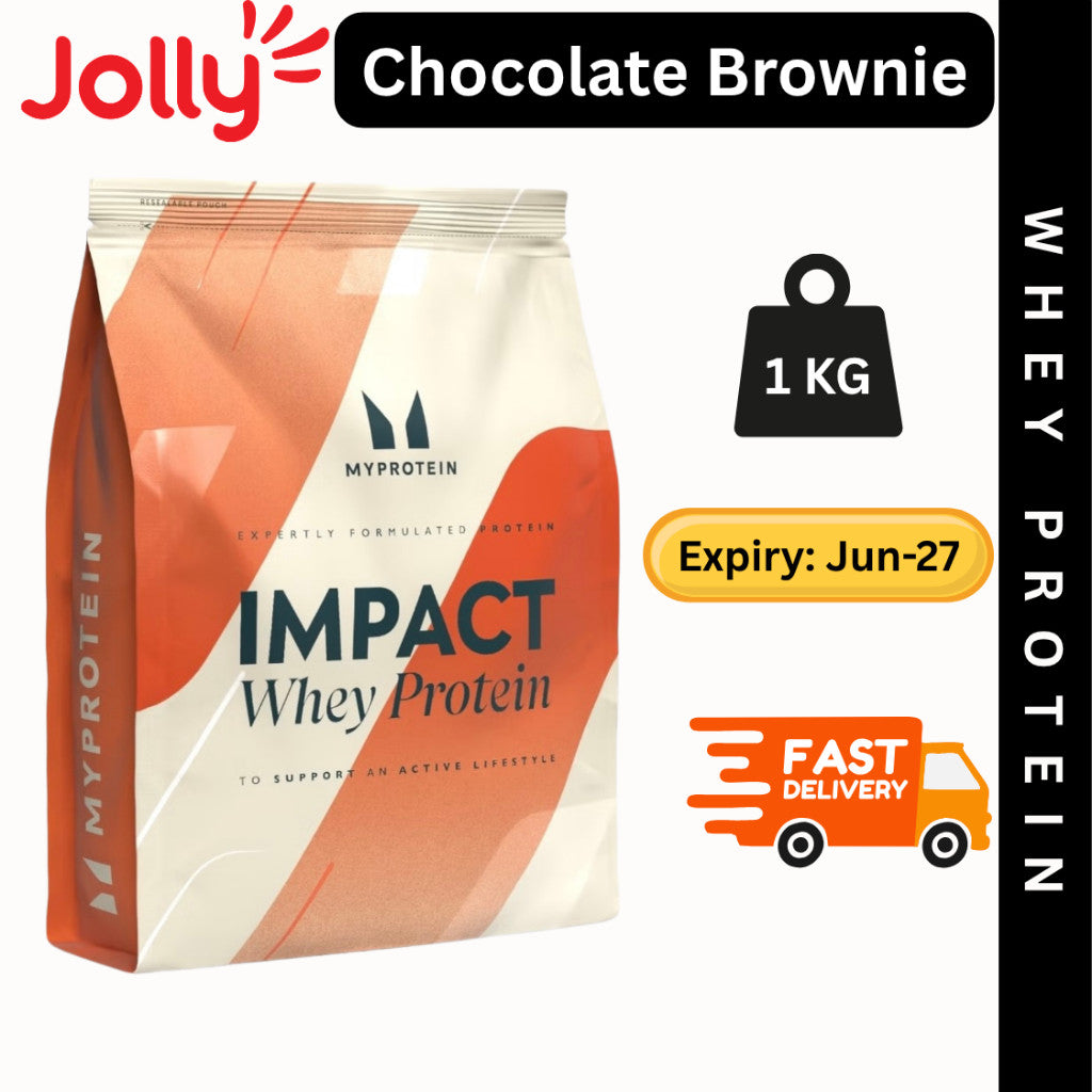 Myprotein Impact Whey, Whey Protein Powder 1kg 2.5kg | Jollysg.com