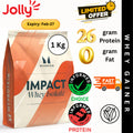 Myprotein Impact Whey Isolate Powder 1Kg | No Fat |  Pure Protein | Vegetarian | Jolly