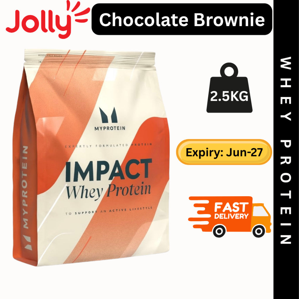 Myprotein Impact Whey, Whey Protein Powder 1kg 2.5kg | Jollysg.com