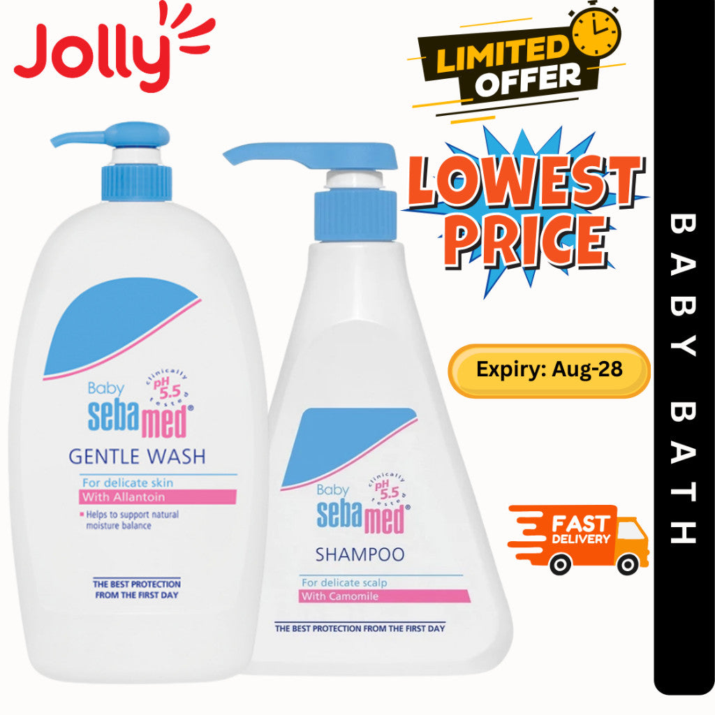 Sebamed Baby Gentle Wash and baby shampoo 200ml 500ml 1000ml | Jolly
