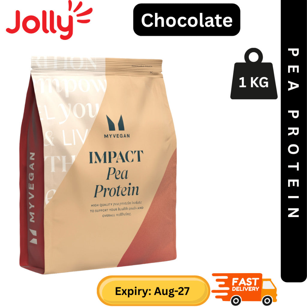 MyProtein Impact Vegan Protein, Soy / Pea Isolate / Clear Protein 1kg / 2.5 KG  | Jollysg.com