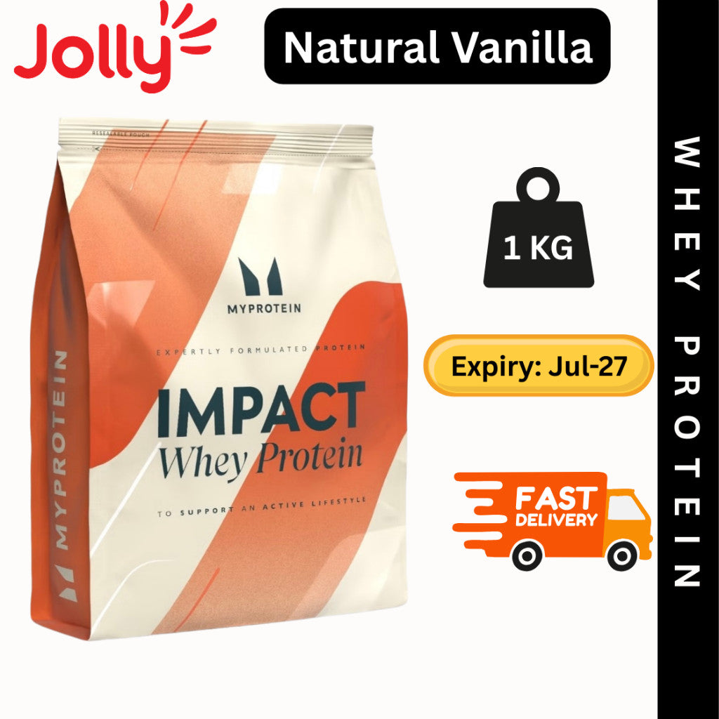 Myprotein Impact Whey, Whey Protein Powder 1kg 2.5kg | Jollysg.com