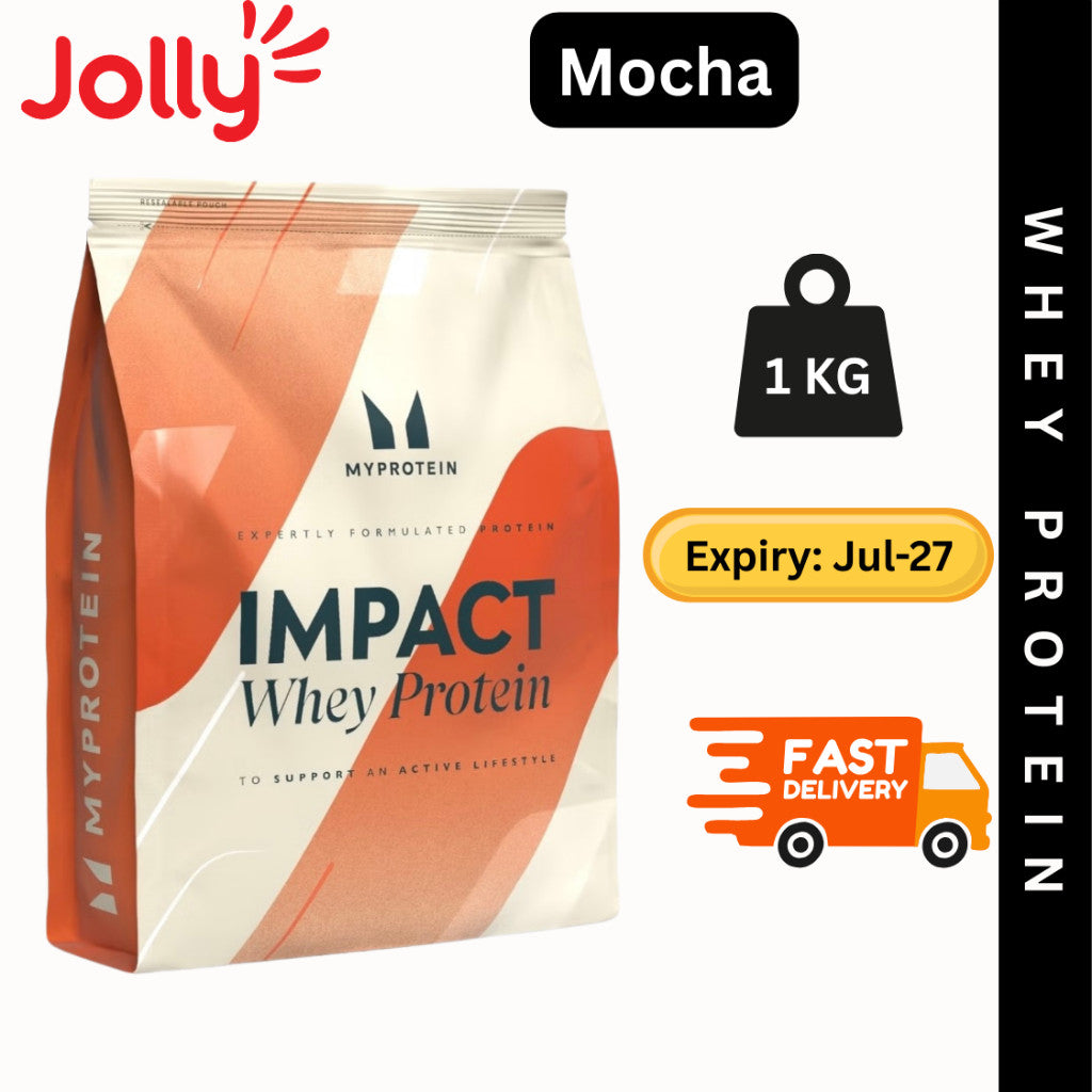 Myprotein Impact Whey, Whey Protein Powder 1kg 2.5kg | Jollysg.com