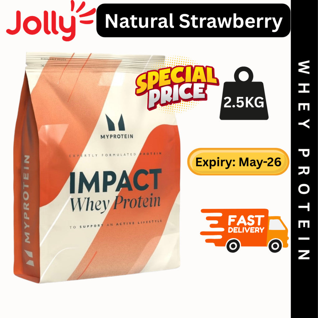 Myprotein Impact Whey, Whey Protein Powder 1kg 2.5kg | Jollysg.com