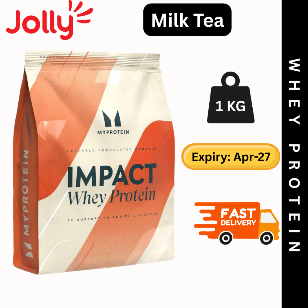Myprotein Impact Whey, Whey Protein Powder 1kg 2.5kg | Jollysg.com