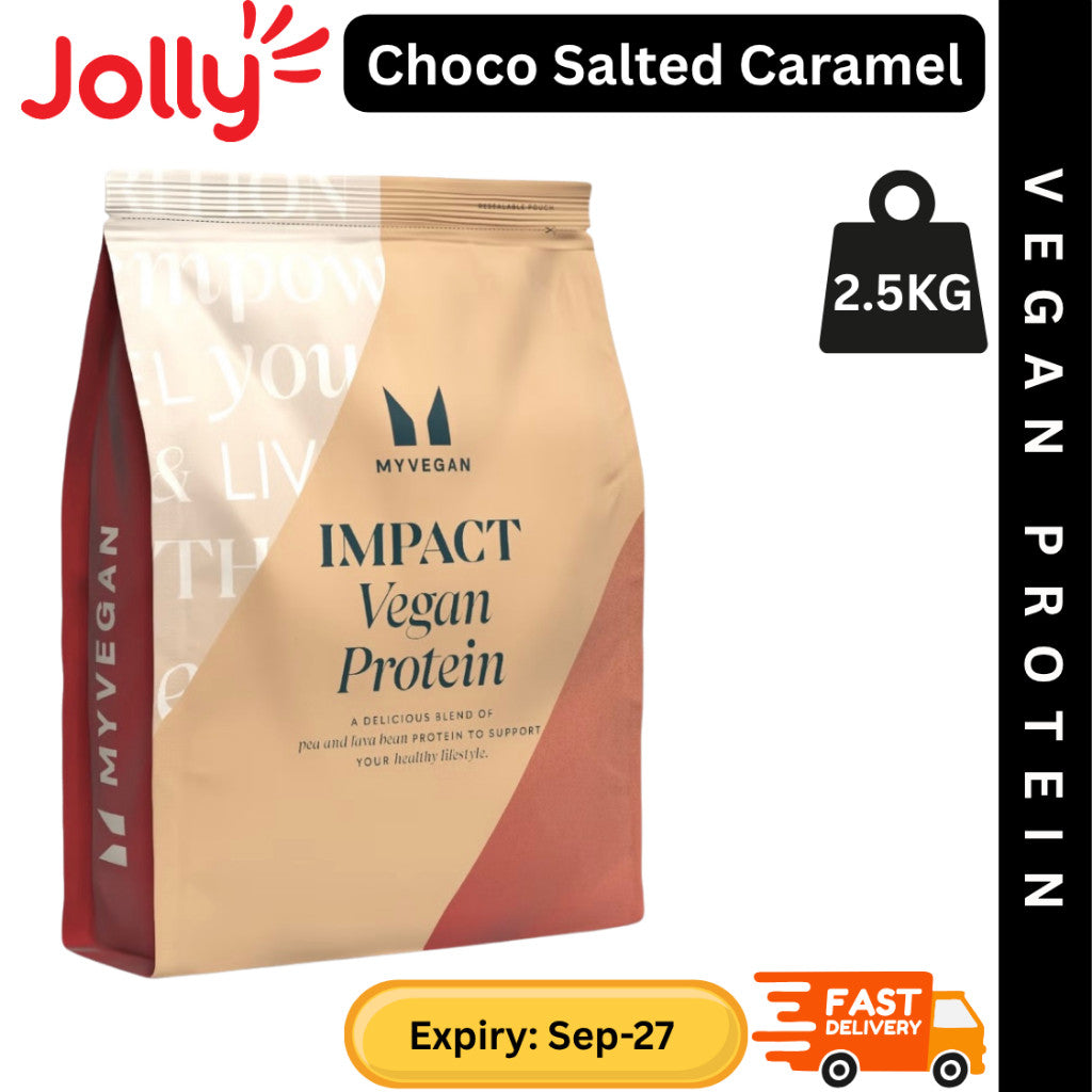 MyProtein Impact Vegan Protein, Soy / Pea Isolate / Clear Protein 1kg / 2.5 KG  | Jollysg.com